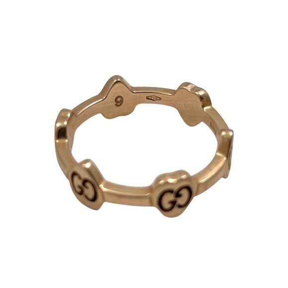 GUCCI 18k Rose Gold Ring - Picture 7 of 9